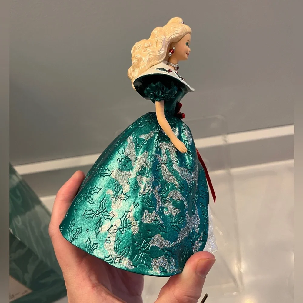 Vintage 1996 holiday Barbie stocking holder